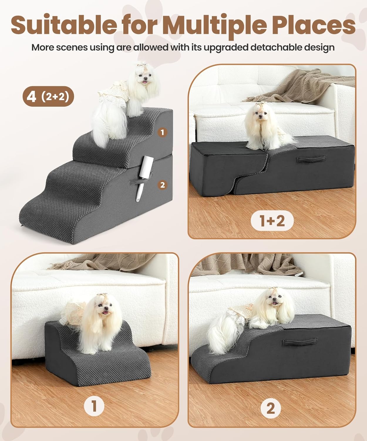 Non-Slip Dog Stairs